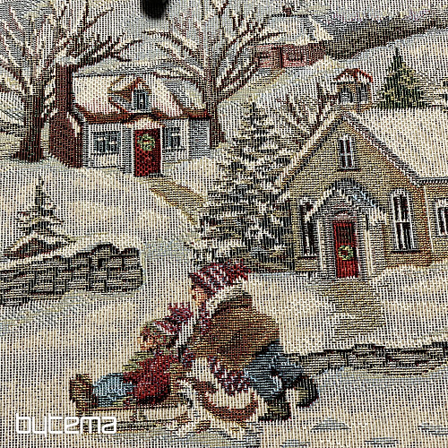 Tovaglia rotonda natalizia JOY OF CHRISTMAS