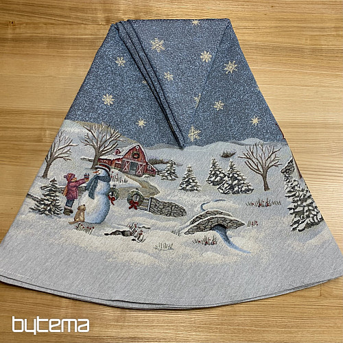 Tovaglia rotonda natalizia JOY OF CHRISTMAS