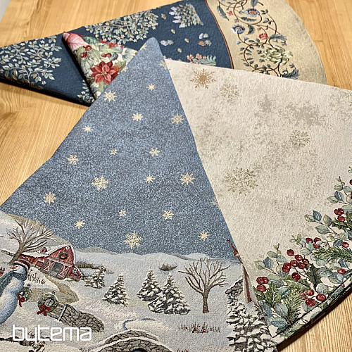 Tovaglia rotonda natalizia JOY OF CHRISTMAS