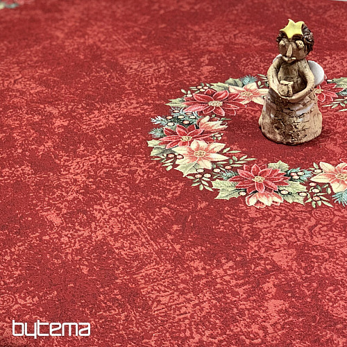 Tovaglia rotonda in arazzo STAR RED