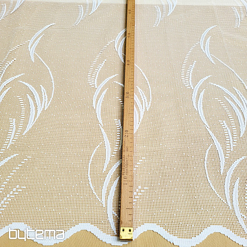 Tenda jacquard V2502 bianca