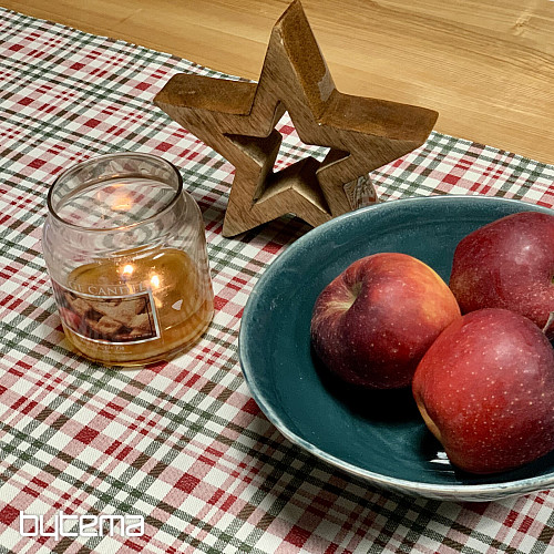 Tovaglia e sciarpa natalizia SCOTTISH SHELLEY CHECK