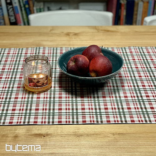 Tovaglia e sciarpa natalizia SCOTTISH SHELLEY CHECK