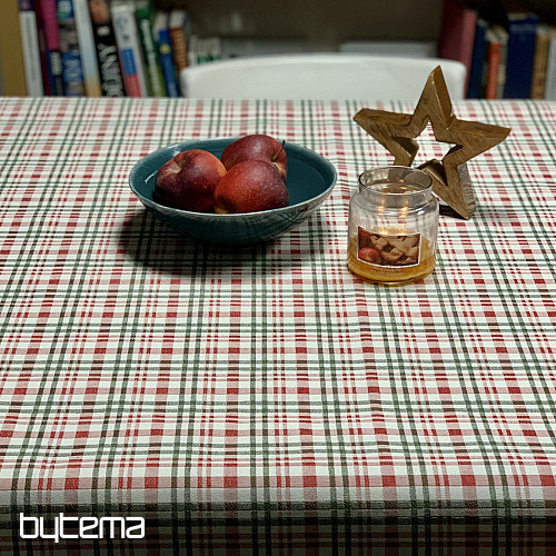 Tovaglia e sciarpa natalizia SCOTTISH SHELLEY CHECK