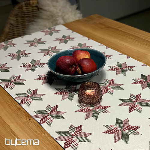 Tovaglia e sciarpa natalizia STAR SHELLEY