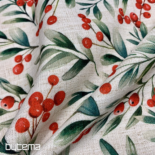 Tovaglia decorativa BACCHE DI NATALE