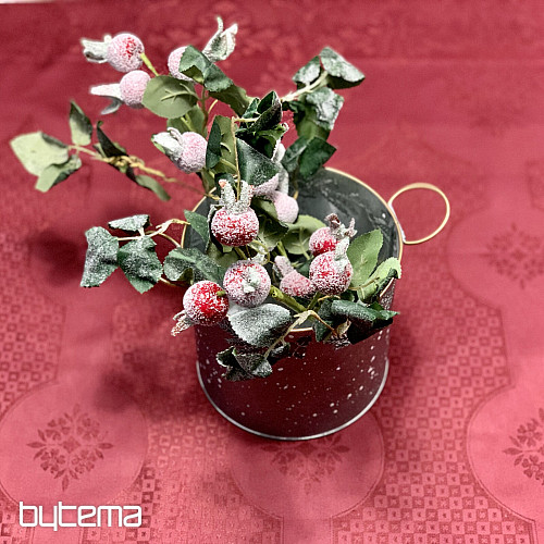 Tovaglia DAMASCO bordeaux 120x140