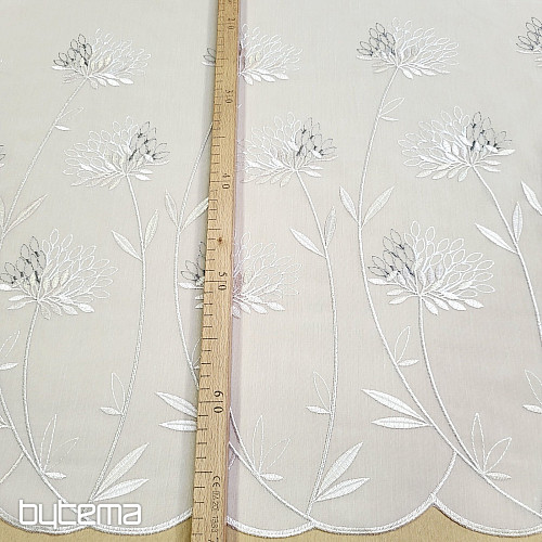 Tenda di lusso GERSTER 11868 ricamo beige