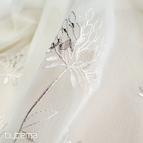 Tenda di lusso GERSTER 11868 ricamo beige