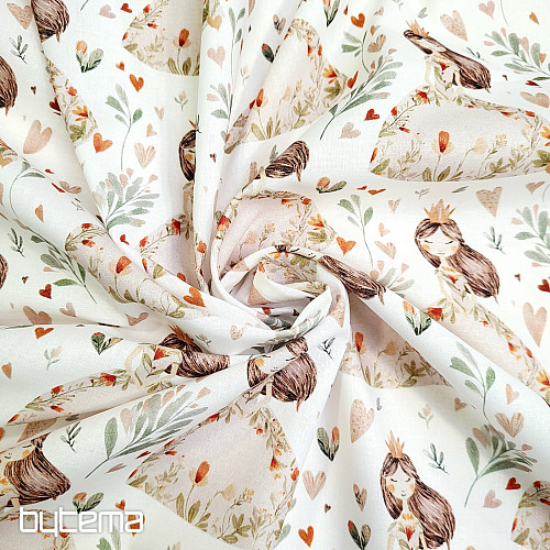 Tessuto di cotone DREAMY PRINCESS
