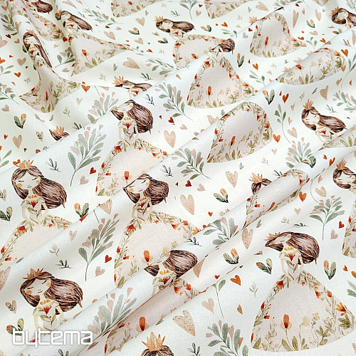 Tessuto di cotone DREAMY PRINCESS