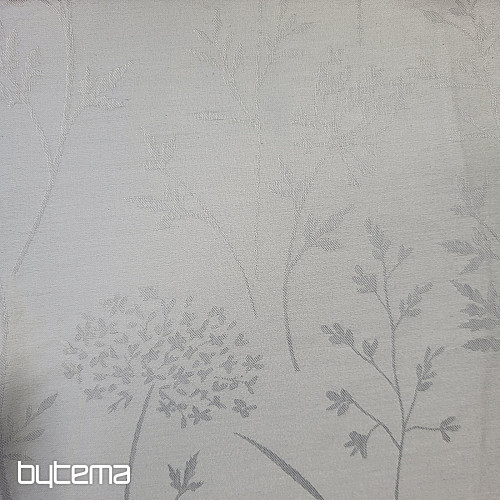 Lussuoso damasco di cotone RIO GRIGIO CHIARO