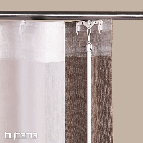 NEW WAVE gancio con nastro arricciato