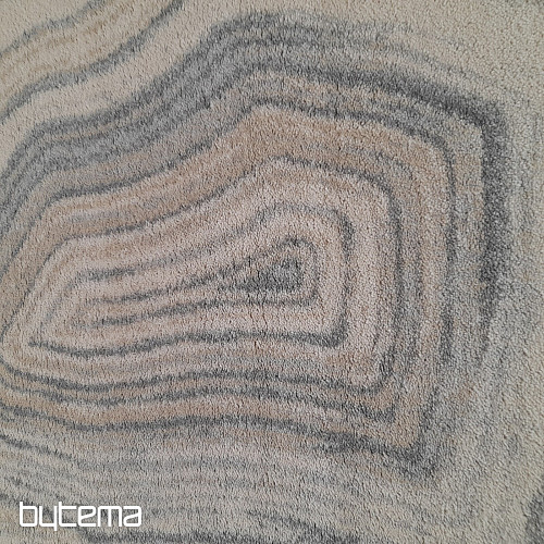 Lussuoso tappeto di lana ISFAHAN Efez grigio