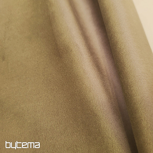 Tessuto decorativo monocromatico di lusso GERSTER 77042/0200 MARRONE