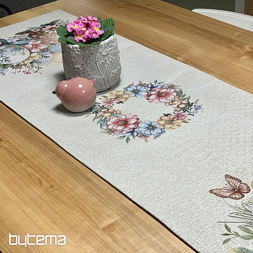 Tovaglia e sciarpa pasquale UOVA NELERBA