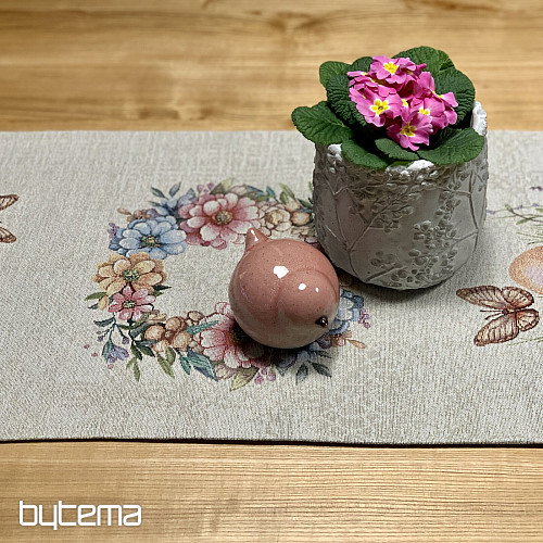 Tovaglia e sciarpa pasquale UOVA NELERBA