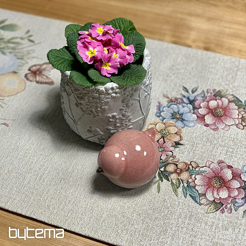 Tovaglia e sciarpa pasquale UOVA NELERBA