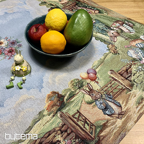 Tovaglia e sciarpa in arazzo VIAGGIO DI PASQUA