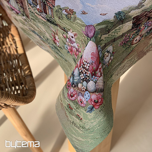 Tovaglia e sciarpa in arazzo VIAGGIO DI PASQUA