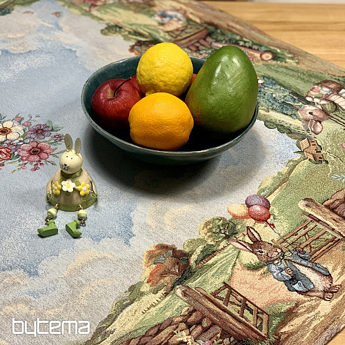 Tovaglia e sciarpa in arazzo VIAGGIO DI PASQUA