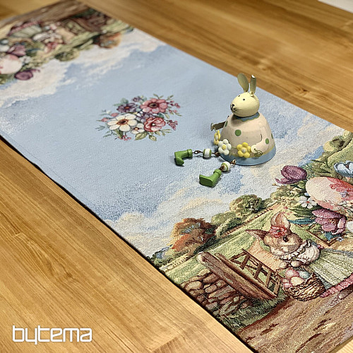 Tovaglia e sciarpa in arazzo VIAGGIO DI PASQUA