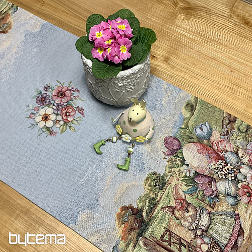 Tovaglia e sciarpa in arazzo VIAGGIO DI PASQUA