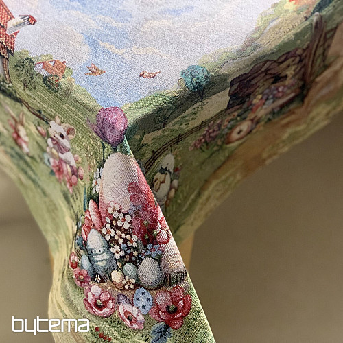 Tovaglia e sciarpa in arazzo VIAGGIO DI PASQUA