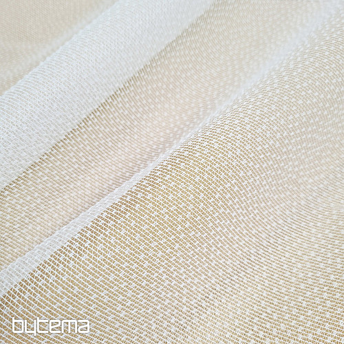 Tenda jacquard INGRID bianca