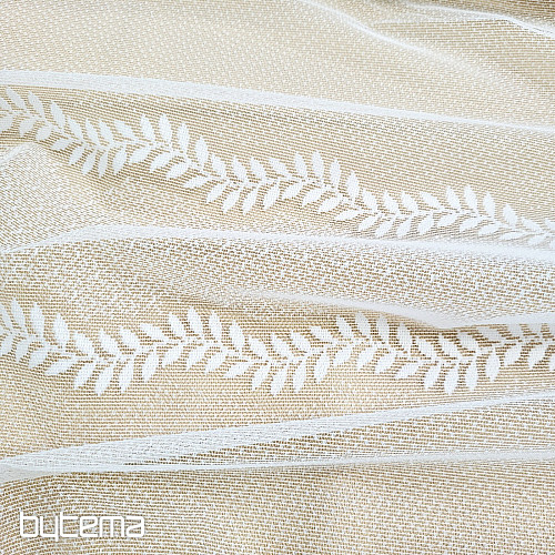 Tenda jacquard INGRID bianca