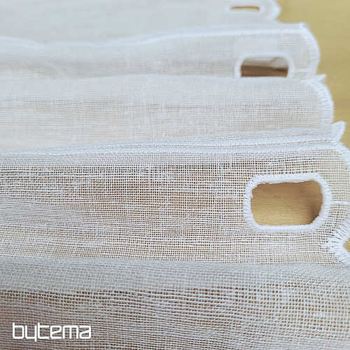 Tenda in vetro colorato CUORE BEIGE