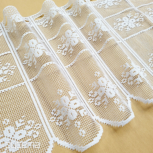 Tenda in vetro colorato OTYLKA WHITE