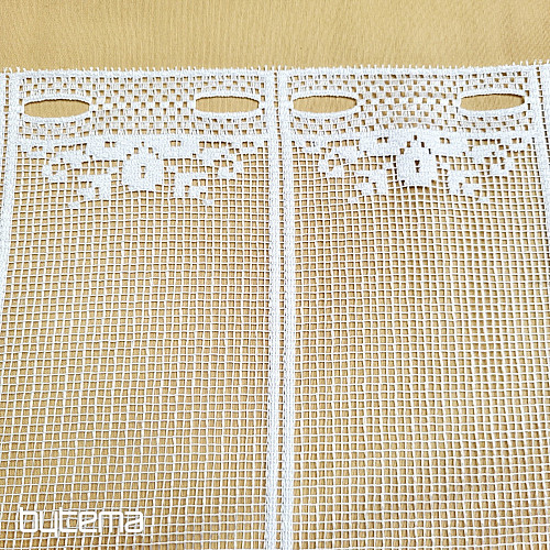 Tenda in vetro colorato OTYLKA WHITE