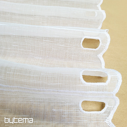 Tenda in vetro colorato FIORI ROSSI