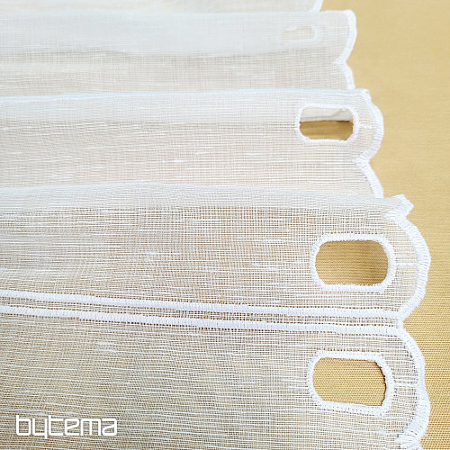 Tenda in vetro colorato FIORI GIALLI