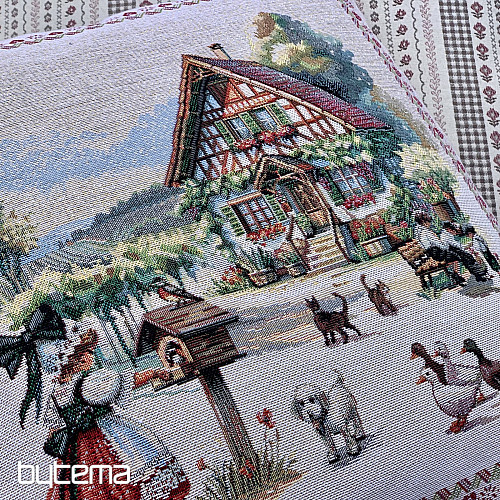 Federa per cuscino in arazzo DVOREK