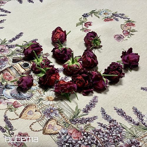 Tovaglia e sciarpa in arazzo BIRDHOUSE