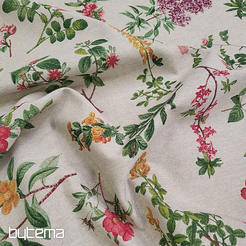 Tessuto decorativo FLOWERS OREGON