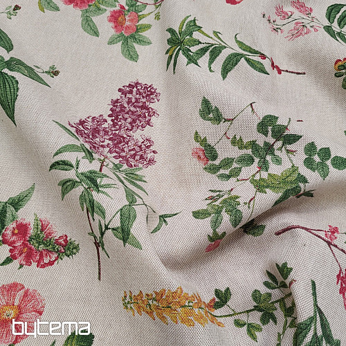 Tessuto decorativo FLOWERS OREGON