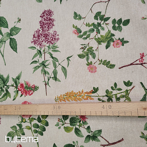 Tessuto decorativo FLOWERS OREGON