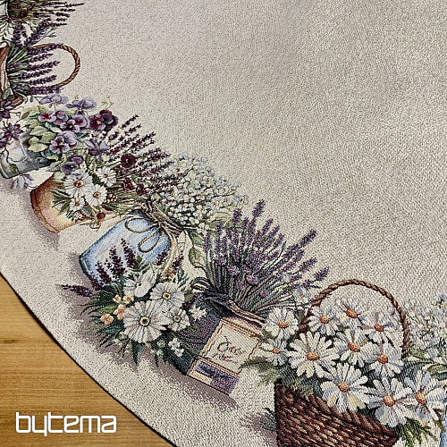 Tovaglia rotonda arazzo BELLEZZA NEL CARRELLO