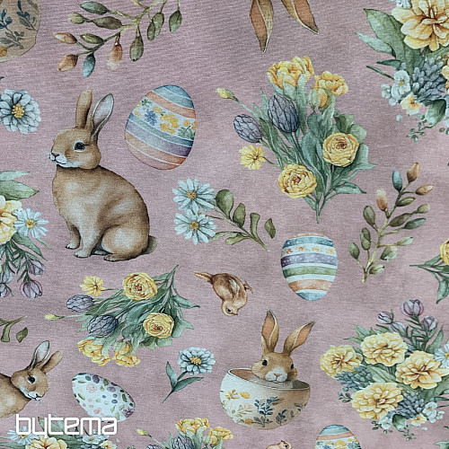 Tessuto decorativo BUNNY LONNIE rosa