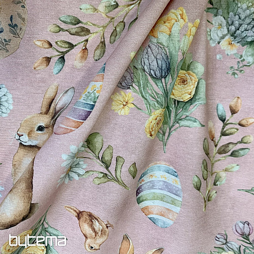 Tessuto decorativo BUNNY LONNIE rosa