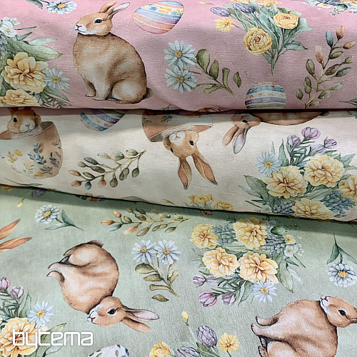 Tessuto decorativo BUNNY LONNIE rosa