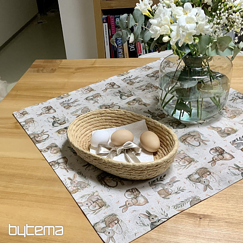 Tovaglia pasquale POLLI E UOVA