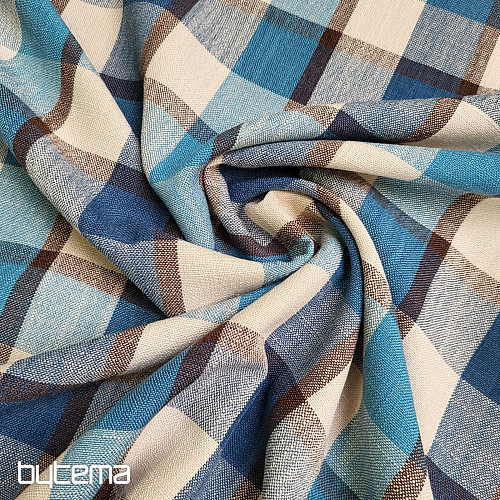 Tessuto decorativo ATILA BLUE