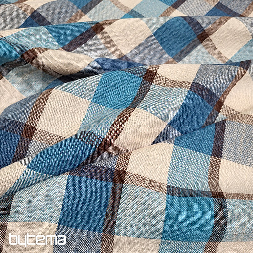 Tessuto decorativo ATILA BLUE