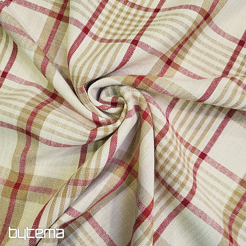 Tessuto decorativo ANZOL ROSSO