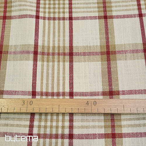 Tessuto decorativo ANZOL ROSSO