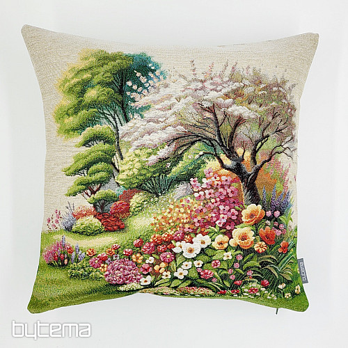Federa per cuscino arazzo NATURA MORTA NEL PARCO